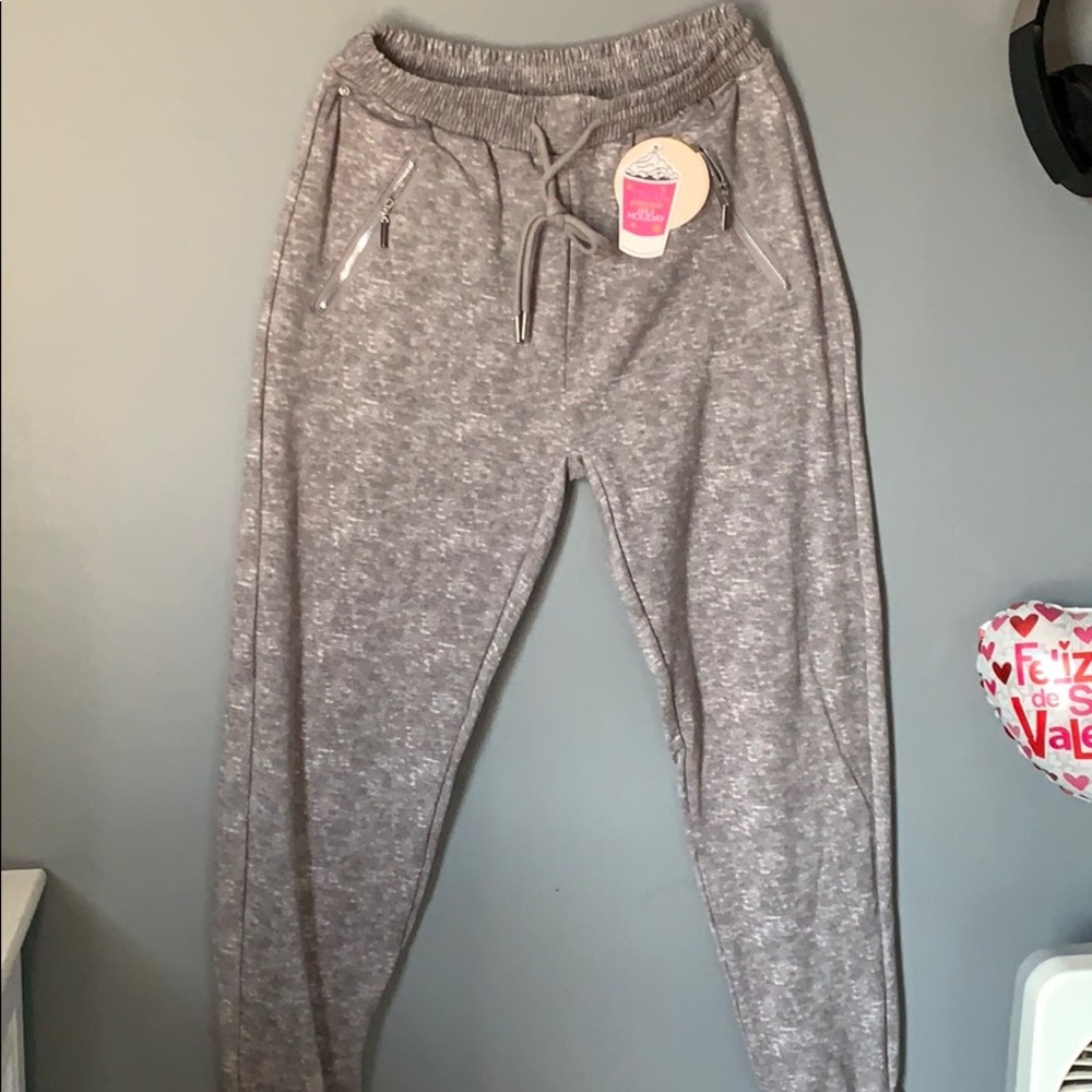 Soft grey sweatpants